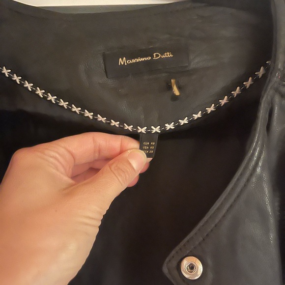 Mossimo Dutti Leather Jacket - Picture 2 of 7